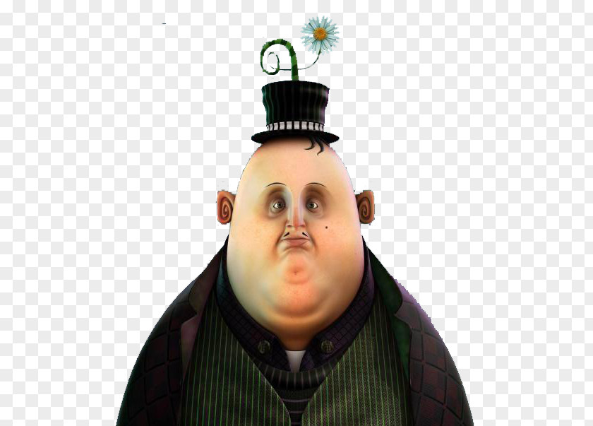 3d Obese Bald Man Sticker Download If(we) PNG