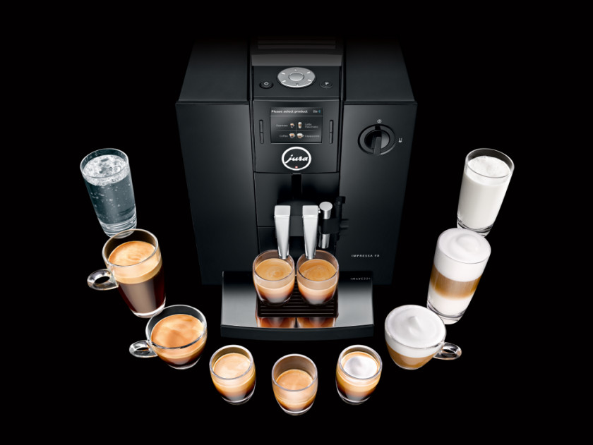 Coffee Machine Espresso Cappuccino Latte Jura Elektroapparate PNG