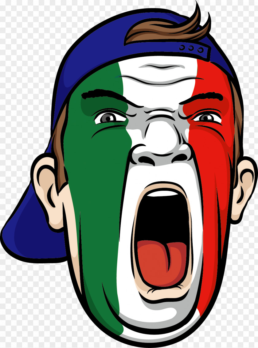 Italy Fan Sport Clip Art PNG