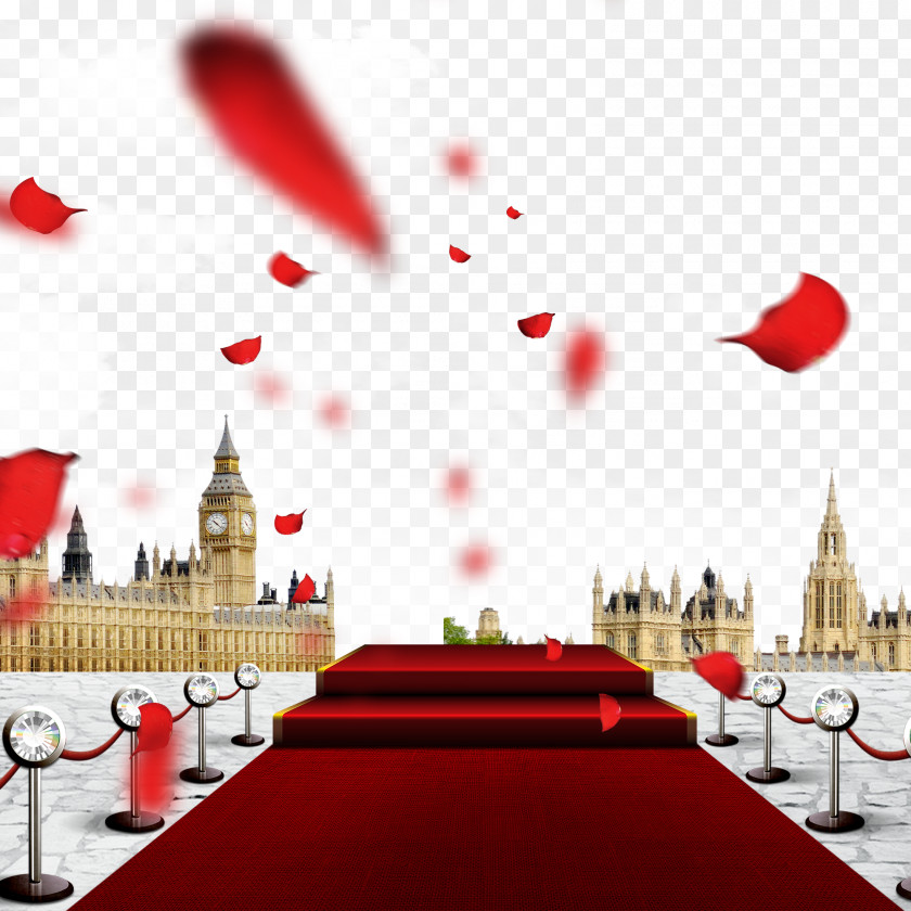 Leading To The Marriage Of Red Carpet Wedding Taobao Wallpaper PNG