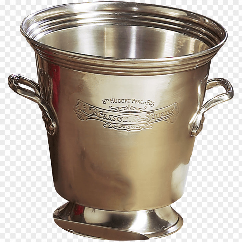 Metal Dessau Home Antique Silver Ice Bucket With Tongs Kitchen PNG