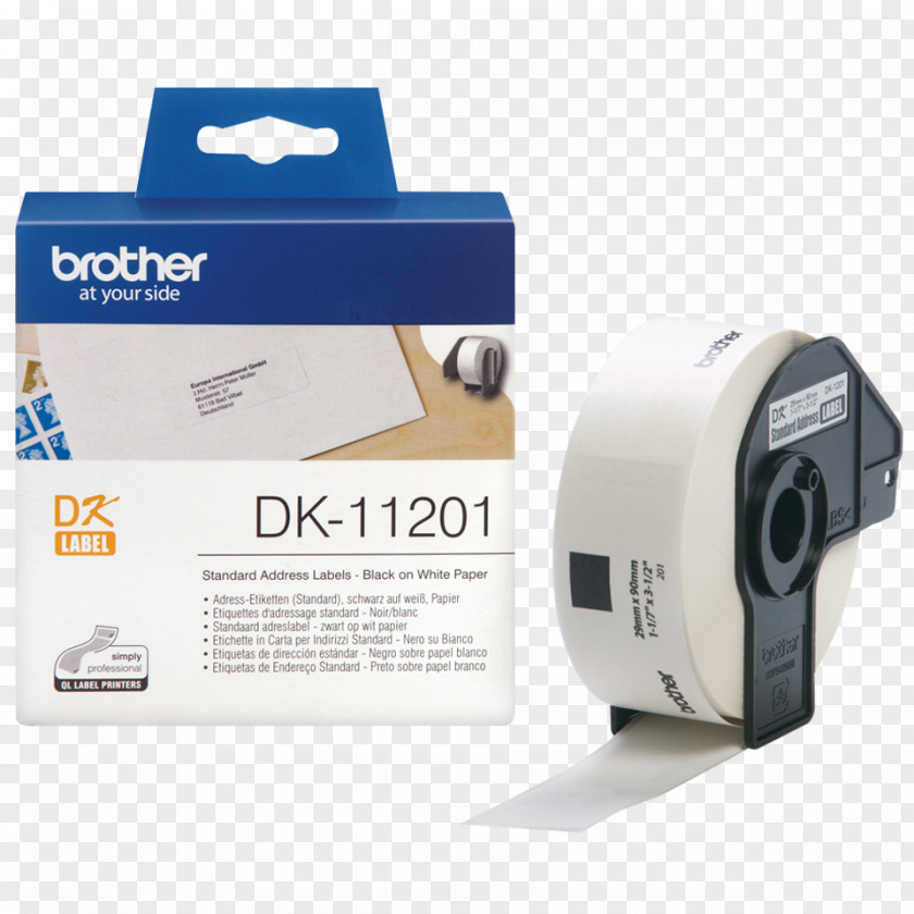 Sewing Paper Label Printer Adhesive Tape Brother Industries PNG