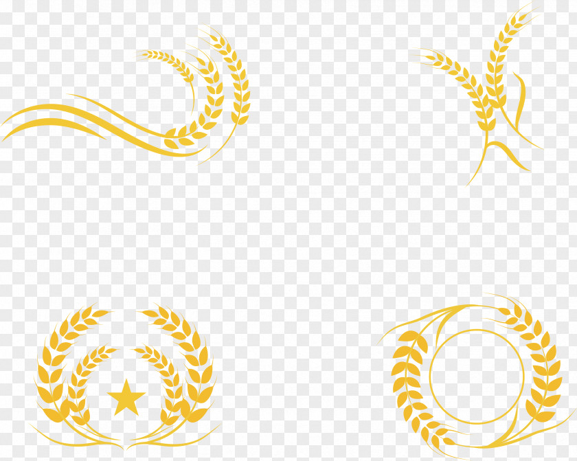 Yellow Font Body Jewelry Jewellery Pattern PNG