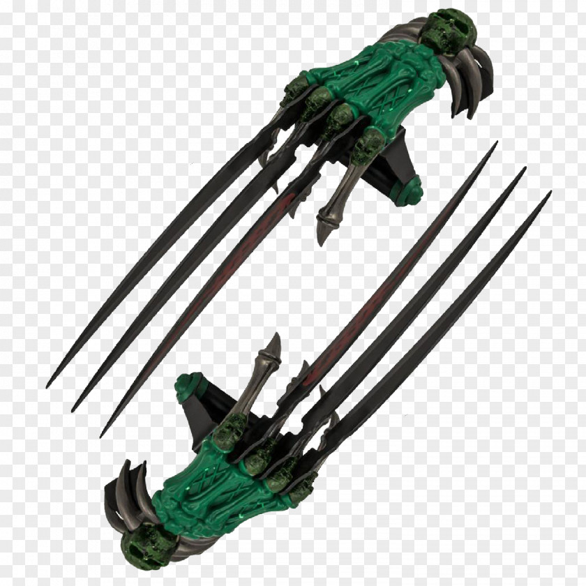 Claw Gloves Knife Dagger Blade Weapon Sword PNG