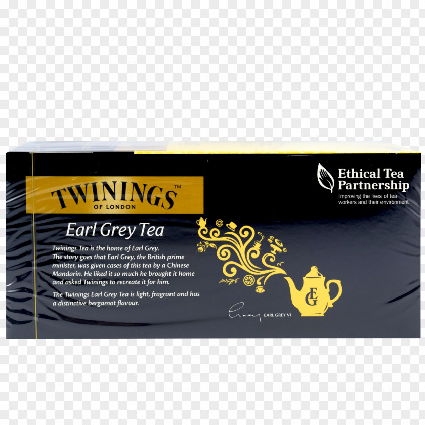 Earl Grey Tea Brand Twinings India Font PNG