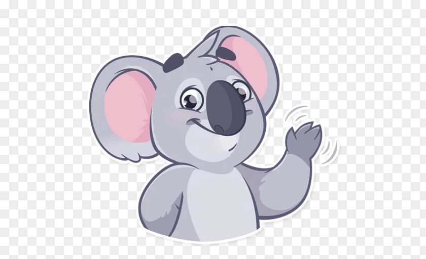 Koala Sticker Telegram Bear Messaging Apps PNG