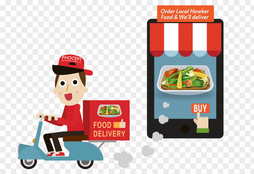 Delivery Fast Food Take-out Online Ordering Restaurant PNG