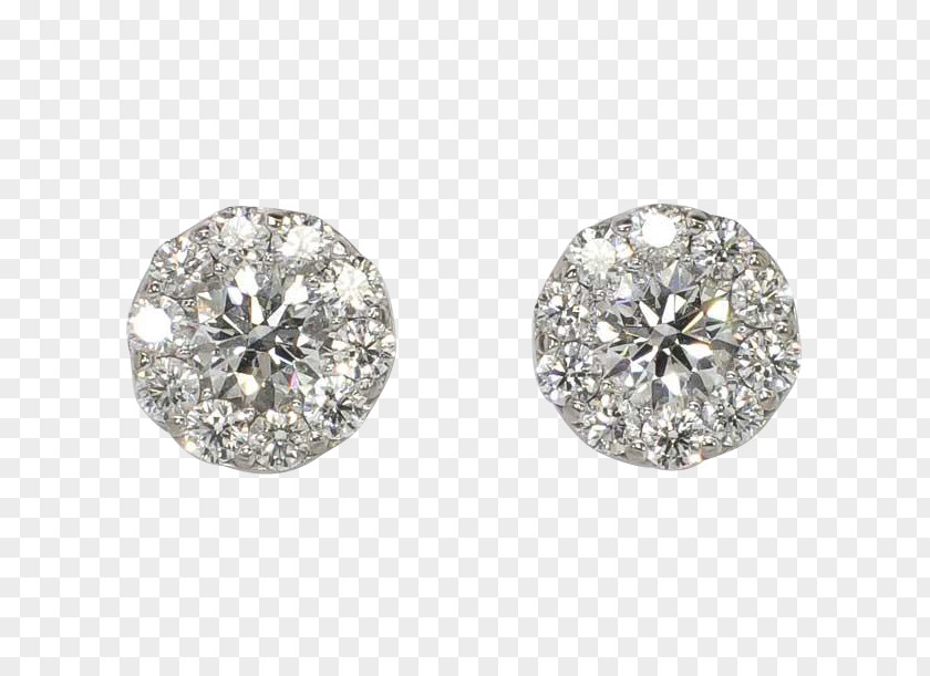 Diamond Stud Earrings Earring Jewellery Carat Color PNG