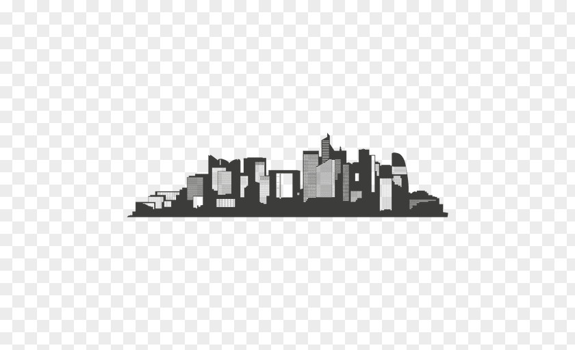 Skyline Los Angeles Silhouette PNG