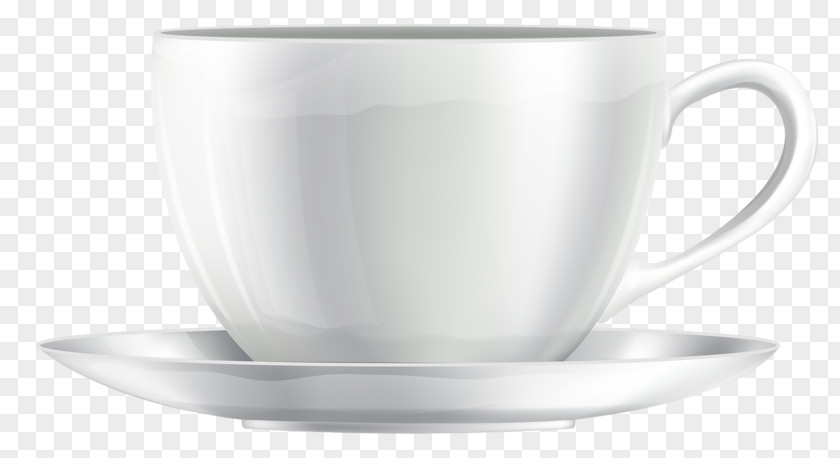 White Cup Espresso Coffee Ceramic Cafe Glass PNG