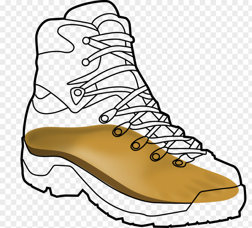 Boot Clip Art Hiking Hoodie PNG