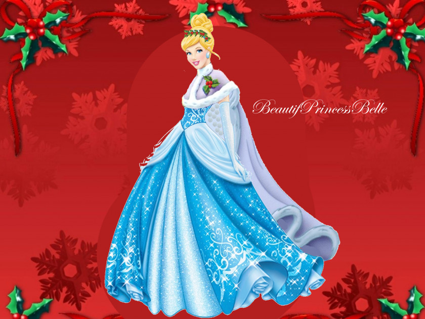 Cinderella Belle Disney Princess Christmas The Walt Company PNG