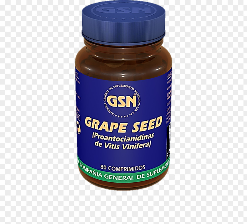 Grape Seed Dietary Supplement Magnesium Stearate Gsn Compañia General De Suplementos Nutricionales SA PNG