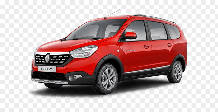 Paris Motor Show Renault Lodgy RXZ 110PS Stepway (8 Seater) Car Dacia Duster Minivan PNG