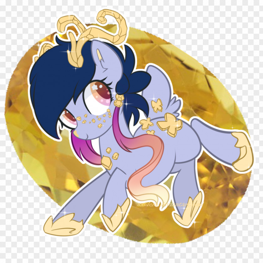 Sid Yellow Legendary Creature Horse Beryl Pegasus PNG