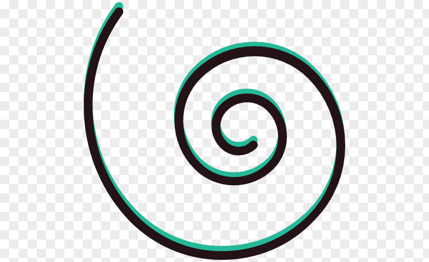 Spiral Vector Circle Shape Line Clip Art PNG
