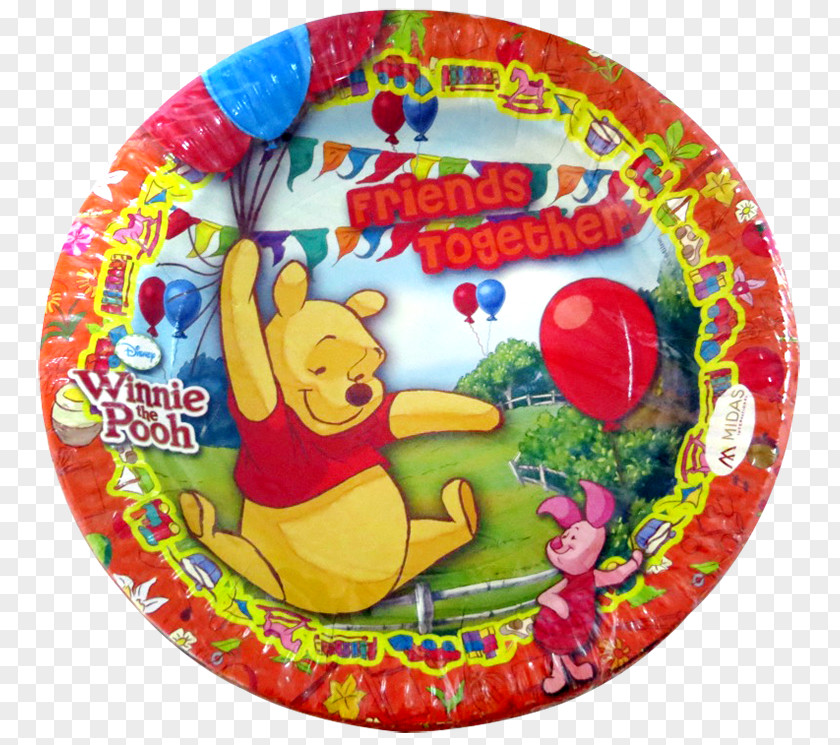 Winnie The Pooh Paper Plate Party Winnipeg PNG