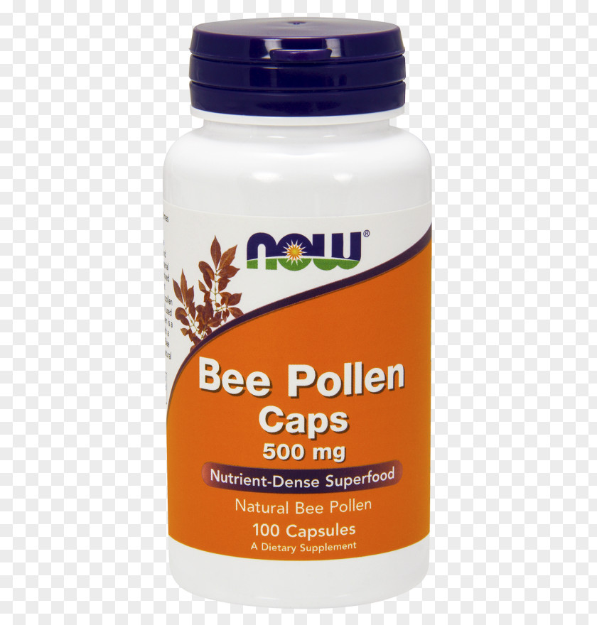 Bee Pollen Dietary Supplement Insulin-like Growth Factor 1 Pantothenic Acid Vitamin Capsule PNG
