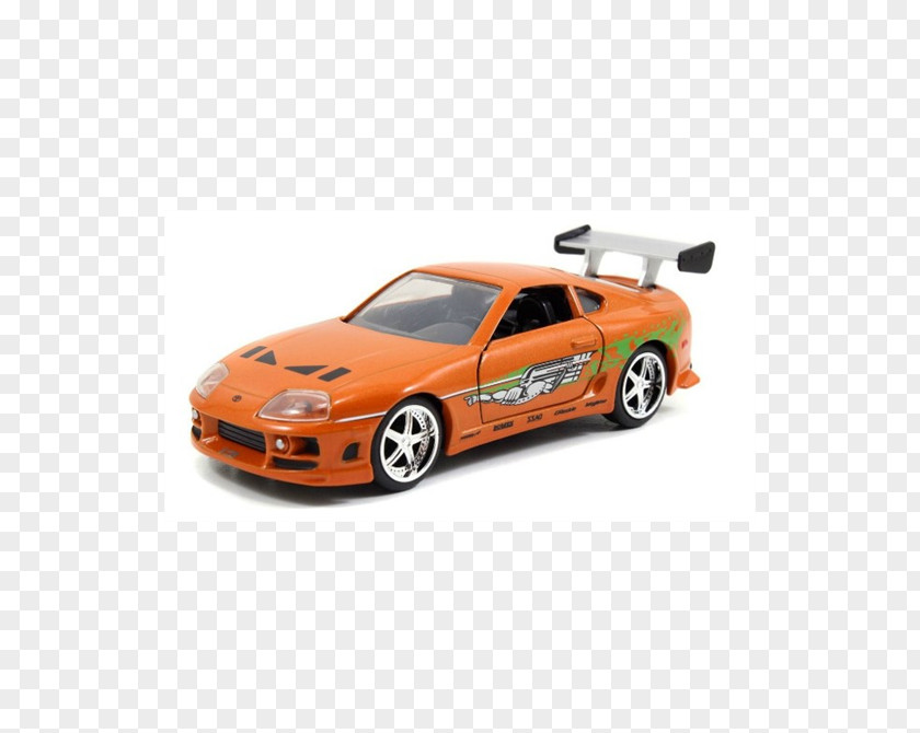 Car 1995 Toyota Supra Slap Jack Die-cast Toy PNG