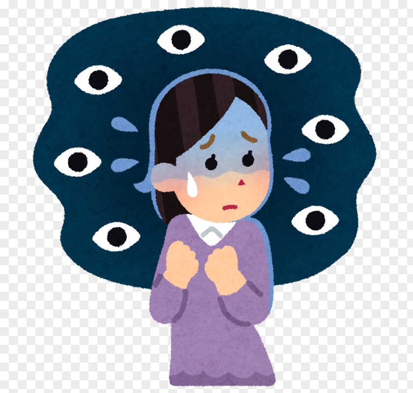 Eye Taijin Kyofusho Anxiety Person Scopophobia PNG