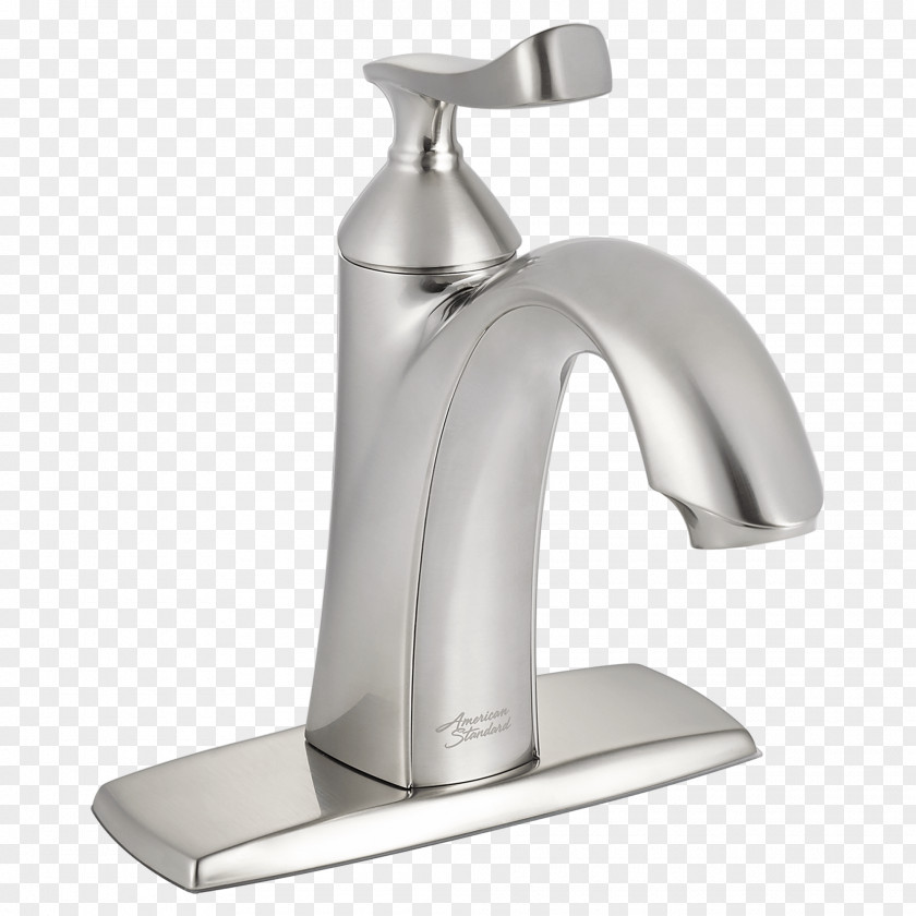 Faucet Brushed Metal Tap Sink American Standard Brands EPA WaterSense PNG