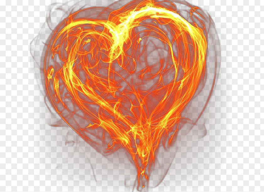 Habits Flame Light Heart Fire PNG