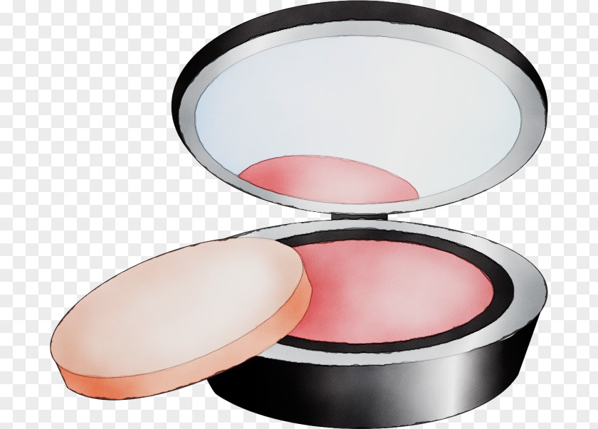Peach Powder Cosmetics Face Skin Pink Cheek PNG