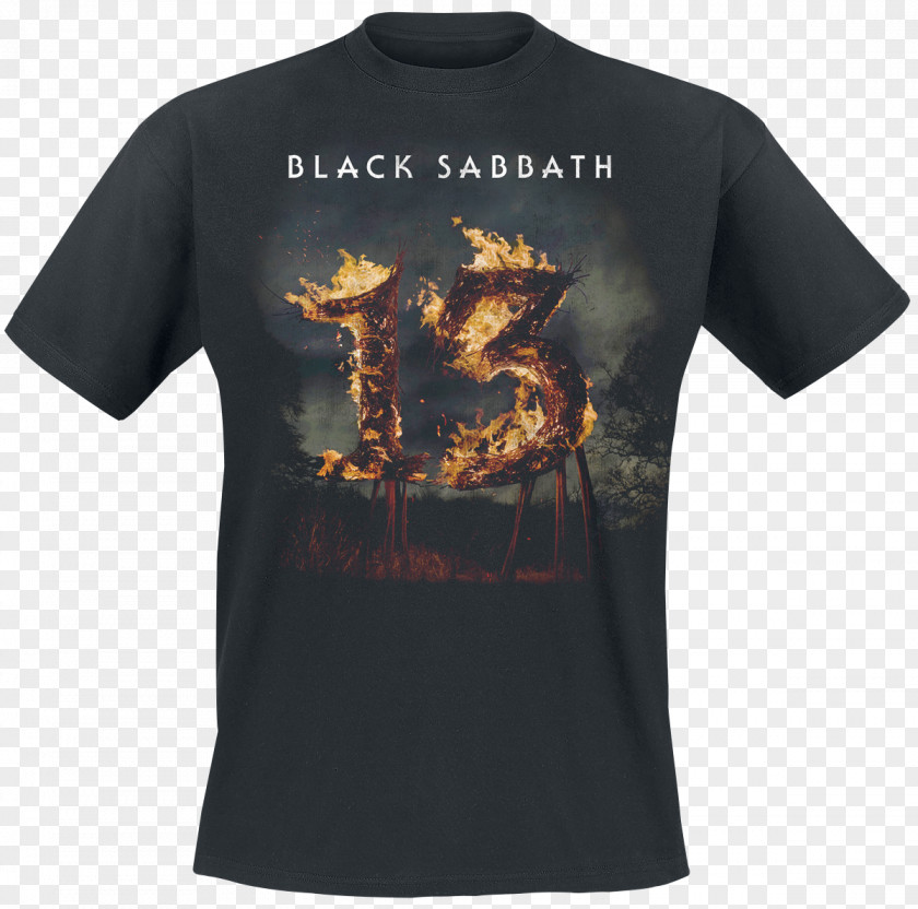 Black T Shirt Sabbath 0 Album The Devil You Know Phonograph Record PNG