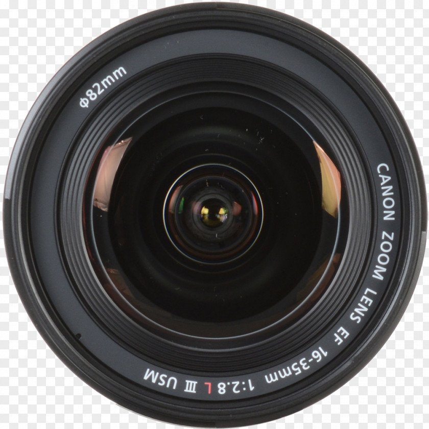 Camera Lens Canon EF Mount 16–35mm Ultrasonic Motor PNG