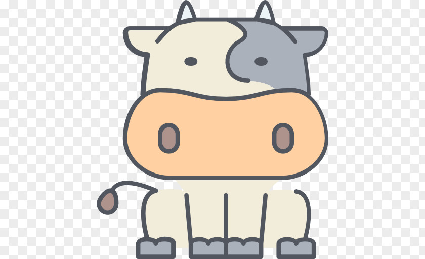 Cow Vector PNG