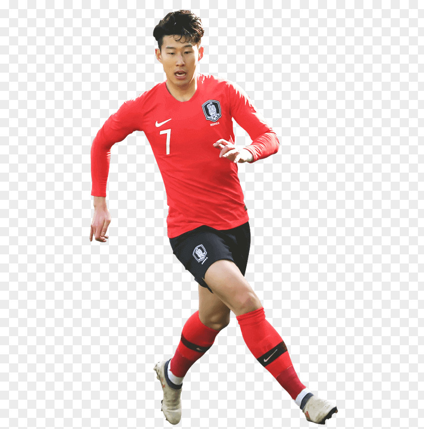 Football Son Heung-min 2018 World Cup South Korea National Team Jersey Player PNG