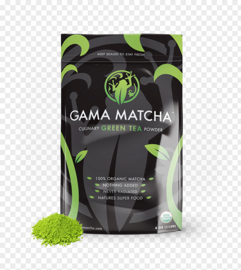 Green Tea Matcha Smoothie Latte PNG