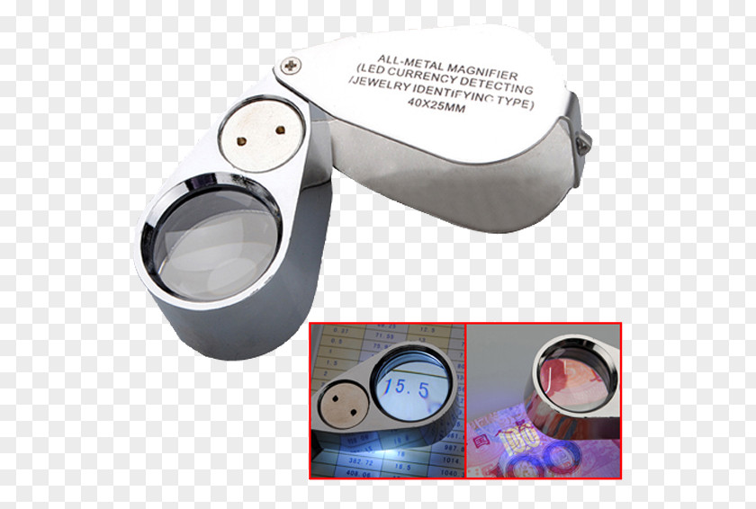 Light Loupe Magnifying Glass Jewellery Optical Microscope PNG