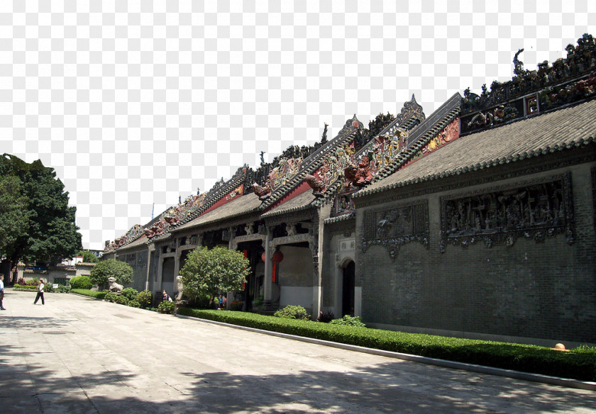 Lingnan Culture Chenjia Temple Chen Clan Ancestral Hall Liwan District Architecture PNG