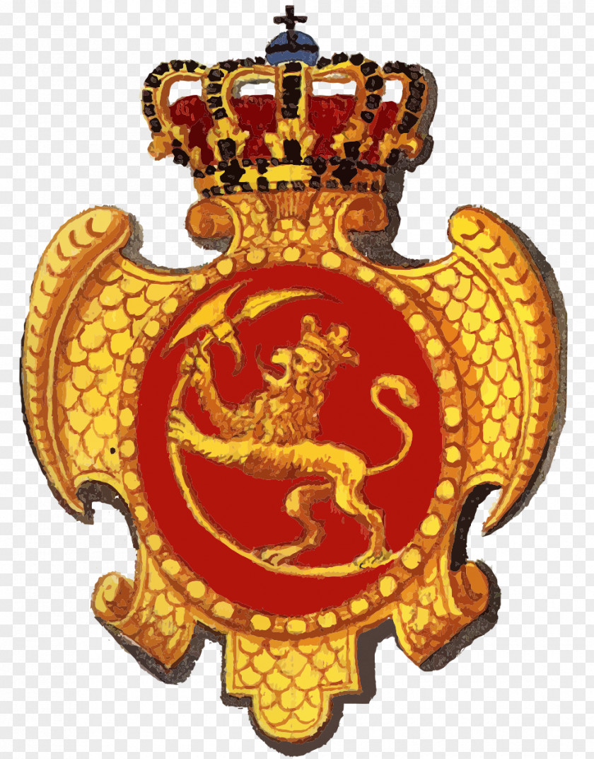 Lion Kingdom Of Norway (1814) Coat Arms PNG