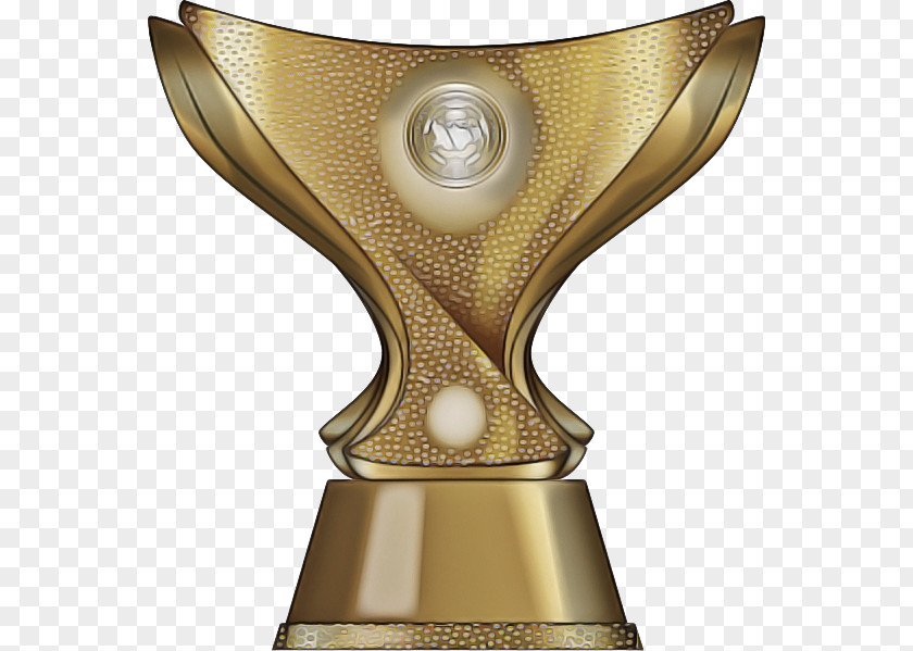 Metal Brass Premier League Trophy PNG