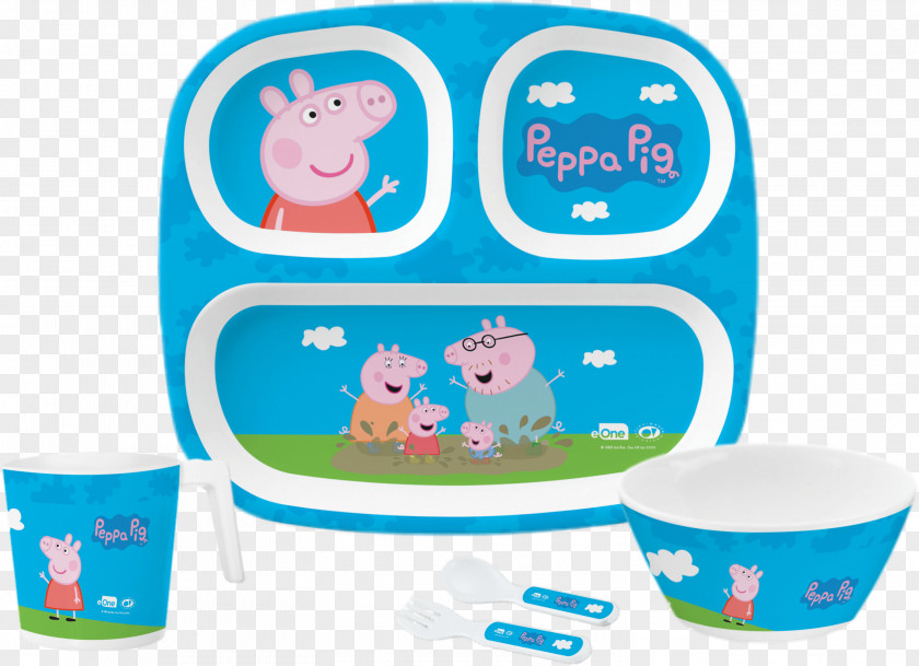 PEPPA PIG Plastic Tableware PNG