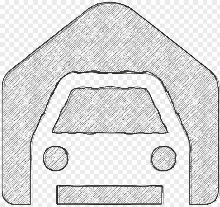 Real Estate4 Icon Car Garage PNG