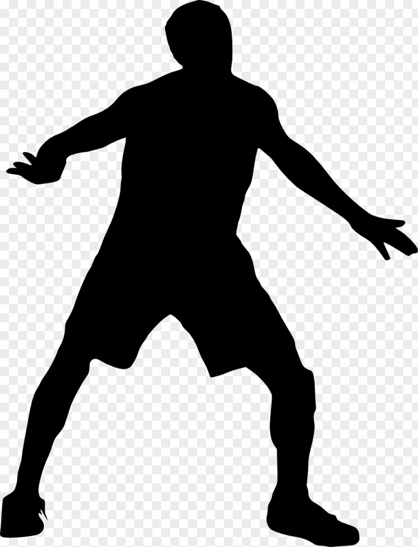 Basketball Silhouette Player PNG