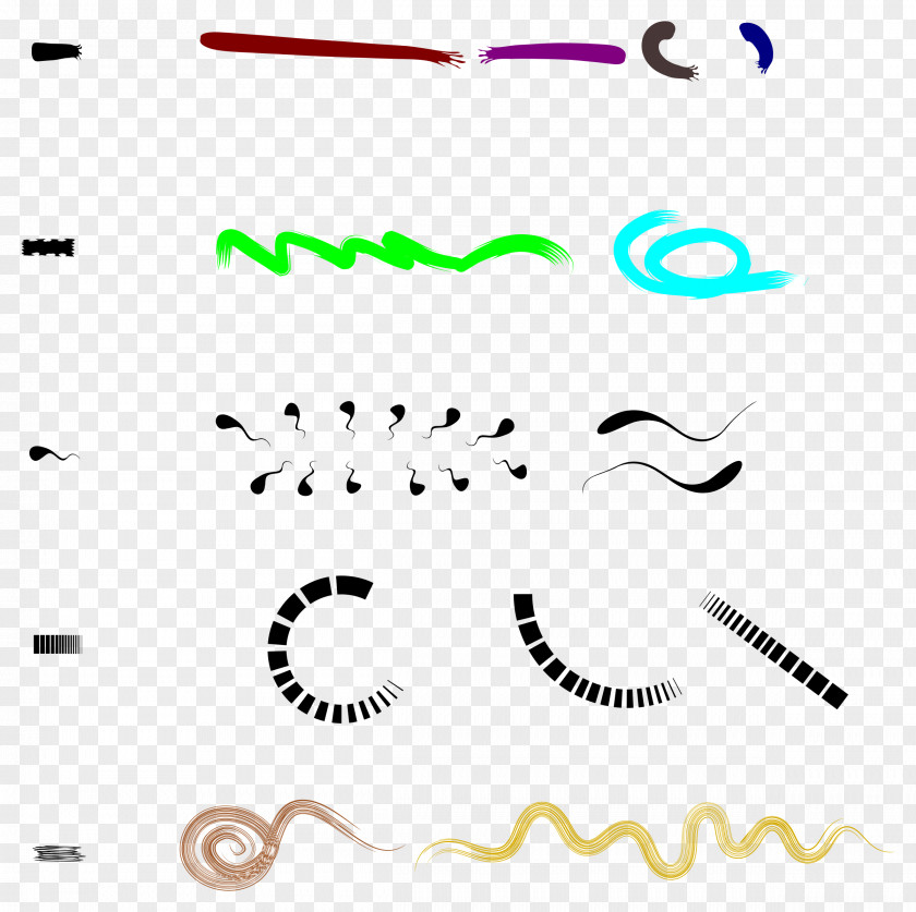 Brushes Graphic Design Art PNG