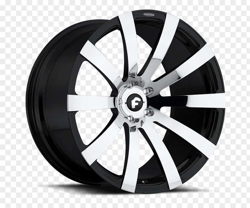 Car Asanti Black Wheels Rim Chrome Plating PNG