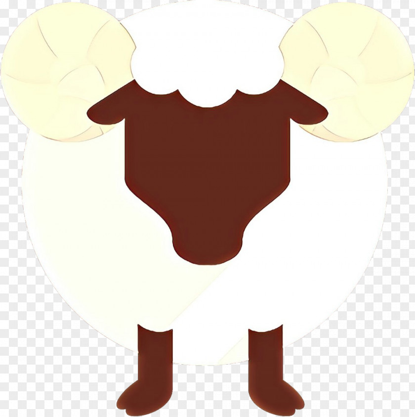 Cartoon Bovine Sheep Cow-goat Family PNG