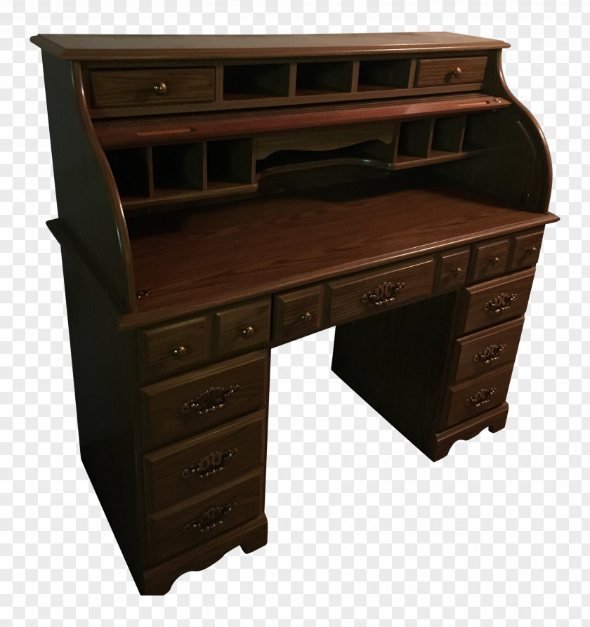 Design Desk Wood Stain Angle PNG