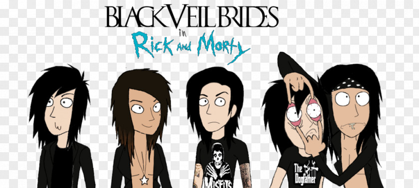 Many People Black Veil Brides Photography And White Drawing PNG