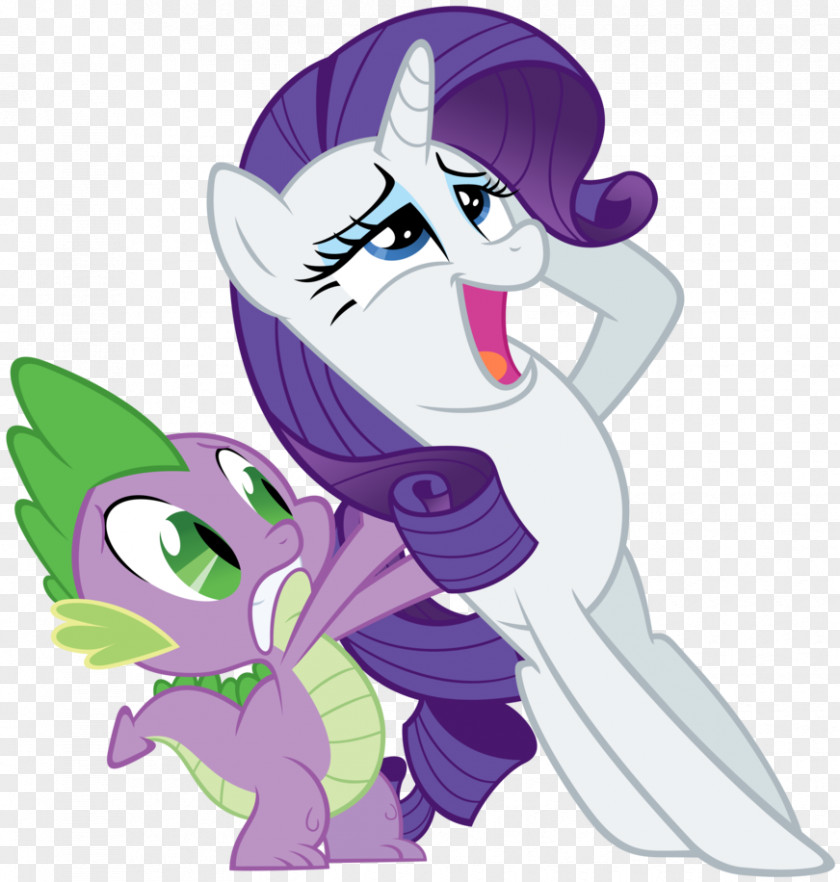 Spike Rarity Applejack Rainbow Dash Pony PNG