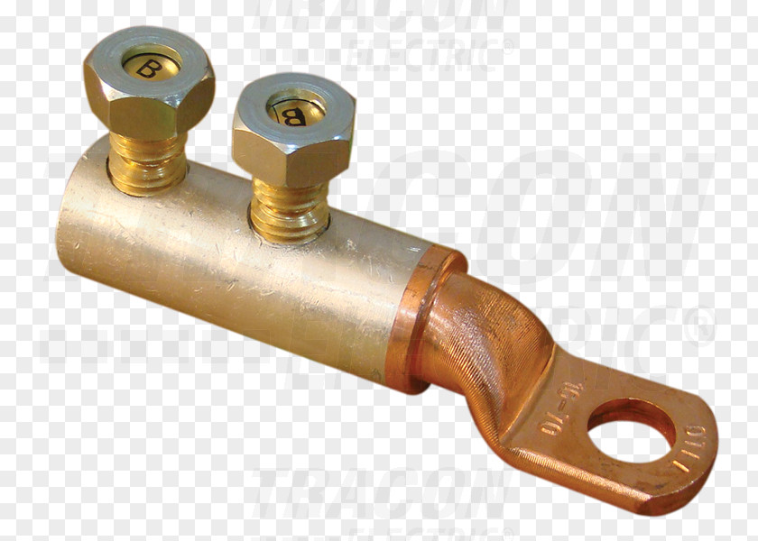 Brass Copper Aluminium Screw Electrical Conductor PNG
