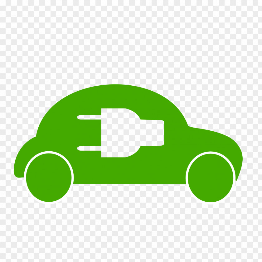 Car Vector Electric Vehicle Green PNG
