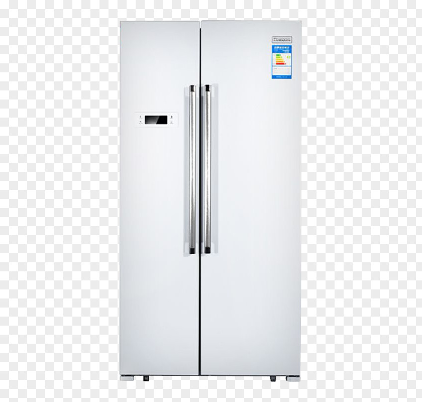 Double-door Refrigerator Home Appliance Manufacturing PNG