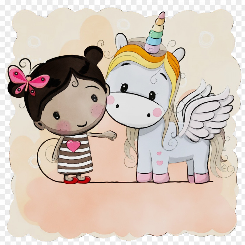 Drawing Unicorn Illustration Image PNG