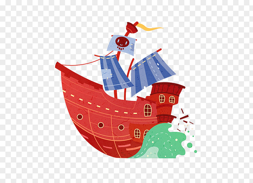 Pirate Ship Cartoon Download Watercraft PNG